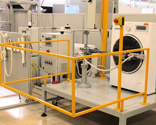 Çamaşır Makinası Kapak Ömür Test Cihazı