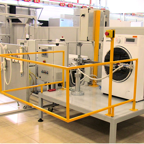 Çamaşır Makinası Kapak Ömür Test Cihazı